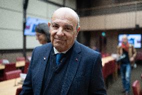 Hearing of Eric Trappier at the National Assembly - Paris