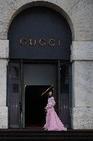 MFW - Gucci Fashion Show Arrivals