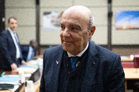 Hearing of Eric Trappier at the National Assembly - Paris