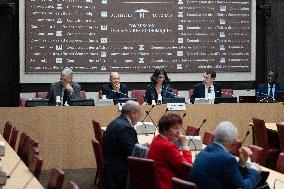 Hearing of Eric Trappier at the National Assembly - Paris