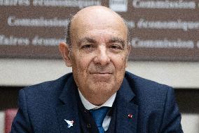 Hearing of Eric Trappier at the National Assembly - Paris