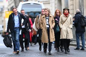 PM Lecornu Meets With Trade Unions - Paris