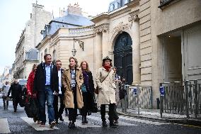 PM Lecornu Meets With Trade Unions - Paris