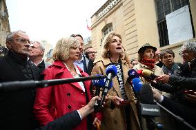 PM Lecornu Meets With Trade Unions - Paris