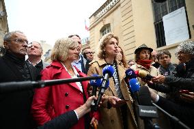 PM Lecornu Meets With Trade Unions - Paris