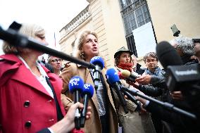 PM Lecornu Meets With Trade Unions - Paris