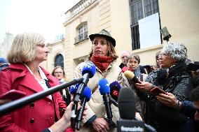 PM Lecornu Meets With Trade Unions - Paris