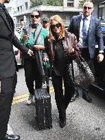 MFW - Julianne Moore At Her Hotel