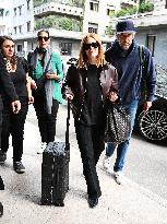 MFW - Julianne Moore At Her Hotel