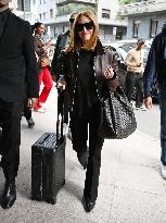 MFW - Julianne Moore At Her Hotel