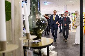 King Willem-Alexander Work Visit To Assen - Netherlands