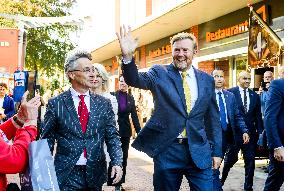 King Willem-Alexander Work Visit To Assen - Netherlands