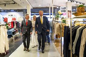 King Willem-Alexander Work Visit To Assen - Netherlands