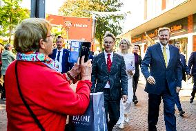 King Willem-Alexander Work Visit To Assen - Netherlands