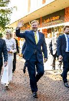 King Willem-Alexander Work Visit To Assen - Netherlands