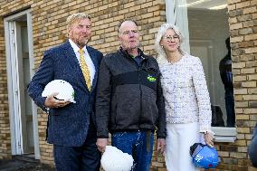 King Willem-Alexander Work Visit To Assen - Netherlands