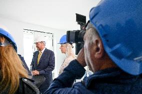 King Willem-Alexander Work Visit To Assen - Netherlands