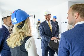 King Willem-Alexander Work Visit To Assen - Netherlands