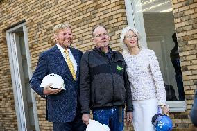 King Willem-Alexander Work Visit To Assen - Netherlands