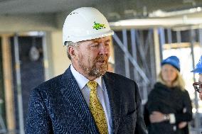 King Willem-Alexander Work Visit To Assen - Netherlands