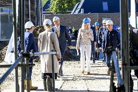 King Willem-Alexander Work Visit To Assen - Netherlands