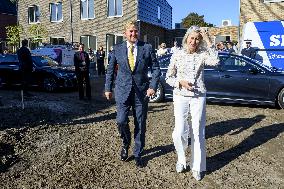 King Willem-Alexander Work Visit To Assen - Netherlands