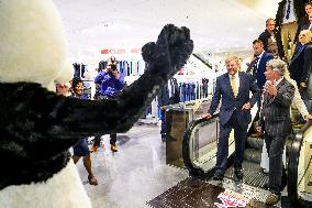 King Willem-Alexander Work Visit To Assen - Netherlands