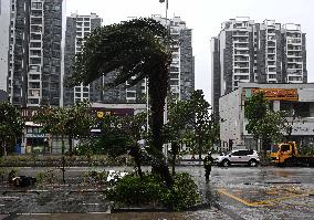 Typhoon Ragasa Makes Landfall in South China