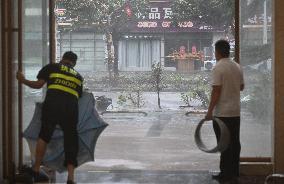 Typhoon Ragasa Makes Landfall in South China