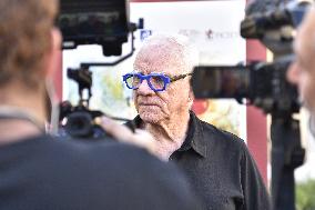 Malcolm McDowell at the Lucca Film Festival - Italy