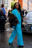 MFW Fendi Arrivals MP