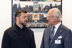 SWEDISH KING AND ZELENSKYY