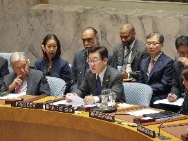 S. Korean President Lee speaks at U.N.
