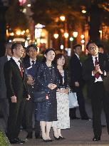 Japan crown princess visits Sapporo