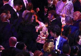 President Macron at The Global Citizen Awards - NYC