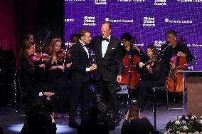 President Macron at The Global Citizen Awards - NYC