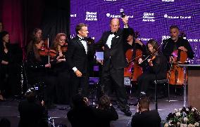 President Macron at The Global Citizen Awards - NYC