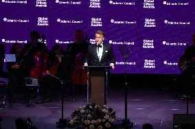 President Macron at The Global Citizen Awards - NYC