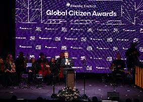 President Macron at The Global Citizen Awards - NYC