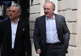 François Henri Pinault Visits Renovated Boutique - Milan