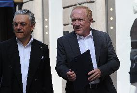 François Henri Pinault Visits Renovated Boutique - Milan