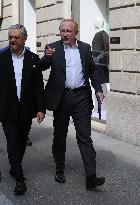François Henri Pinault Visits Renovated Boutique - Milan