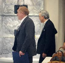 François Henri Pinault Visits Renovated Boutique - Milan