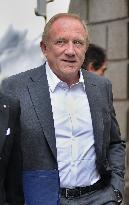 François Henri Pinault Visits Renovated Boutique - Milan