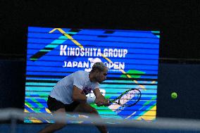 Carlos Alcaraz And Taylor Fritz Engage In Intense Training Session - Tokyo