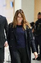 Carla Bruni And Louis Sarkozy At Verdict Trial For Illegal Campaign Financing From Lybia - Paris