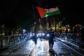 Protest in Support of Global Flotilla and Palestinian Cause - Milan