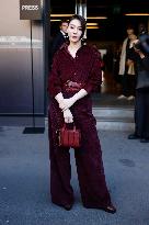 MFW Max Mara Arrivals MP