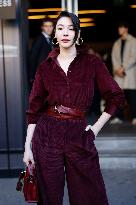 MFW Max Mara Arrivals MP