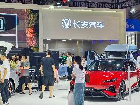 CHANGAN AUTO Booth at World Smart Industry Expo 2025 in Chongqing